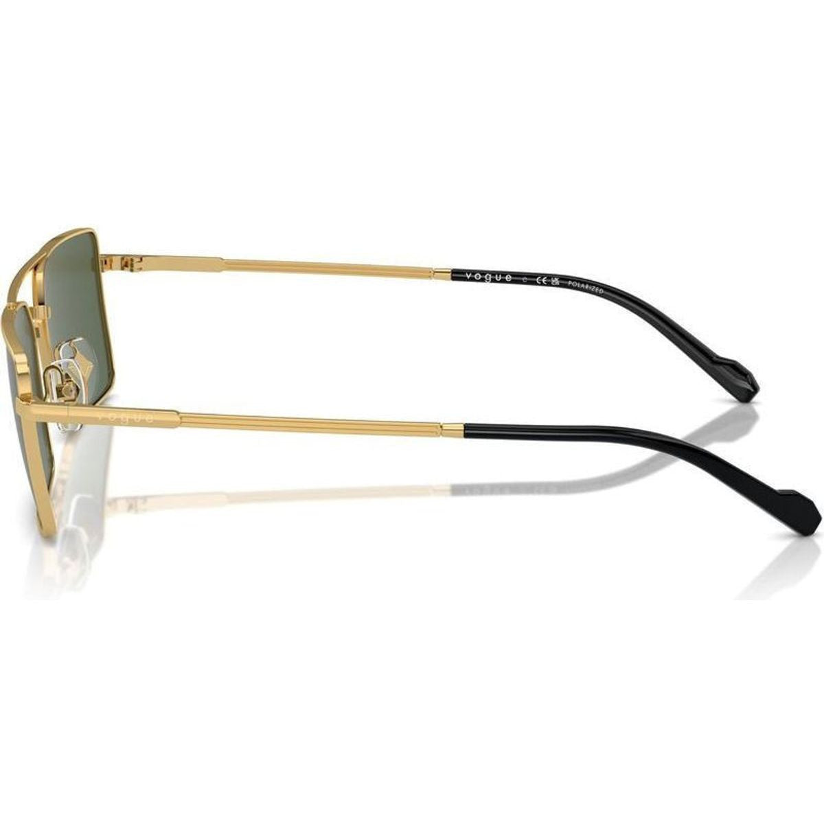 VO4309S, Gold/Dark Green Polarised Lenses 57 Eye Size