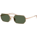 VO4329S, Rose Gold/Dark Green Polarised Lenses