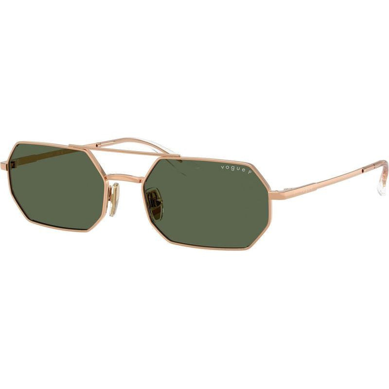 VO4329S, Rose Gold/Dark Green Polarised Lenses