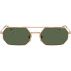 VO4329S, Rose Gold/Dark Green Polarised Lenses
