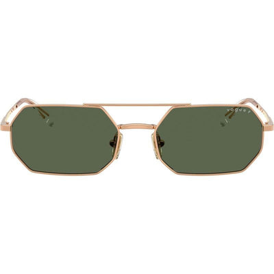 VO4329S, Rose Gold/Dark Green Polarised Lenses