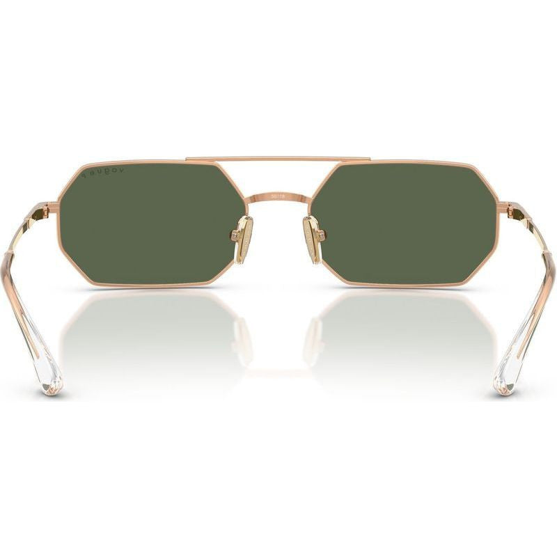 VO4329S, Rose Gold/Dark Green Polarised Lenses