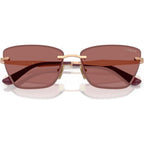 VO4332S, Rose Gold/Dark Purple Lenses