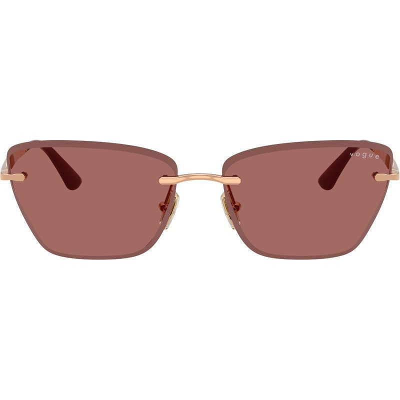 VO4332S, Rose Gold/Dark Purple Lenses