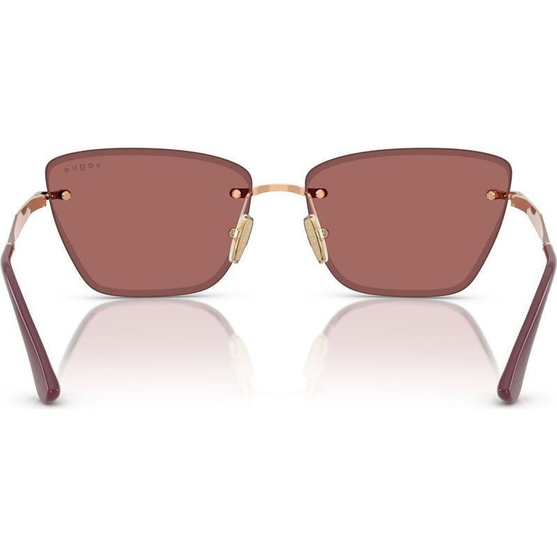 VO4332S, Rose Gold/Dark Purple Lenses