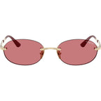 VO4342S, Pale Gold/Red Lenses