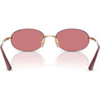 VO4342S, Pale Gold/Red Lenses