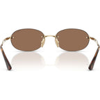 VO4342S, Pale Gold/Dark Brown Lenses