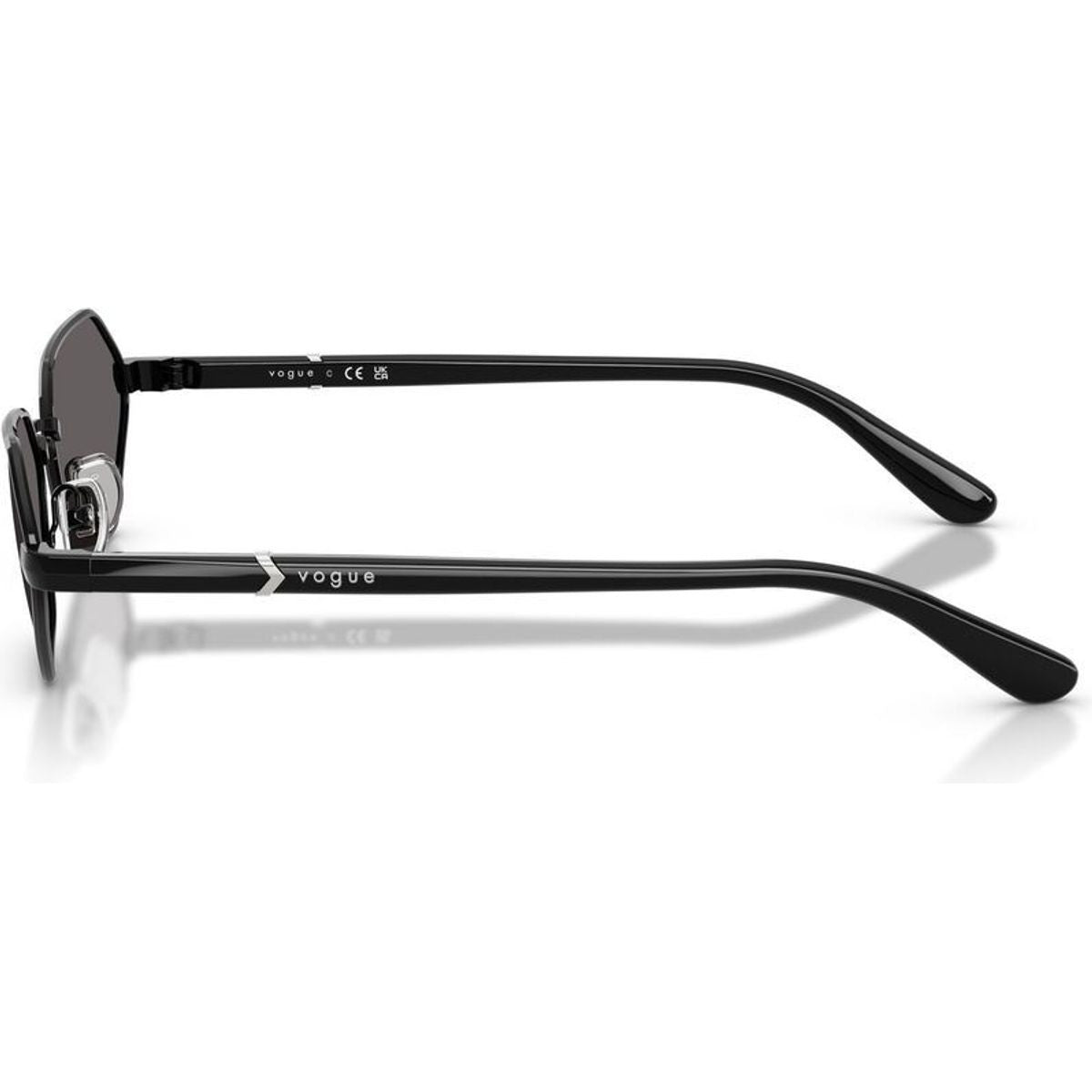 VO4349S, Black/Black Smoke Lenses