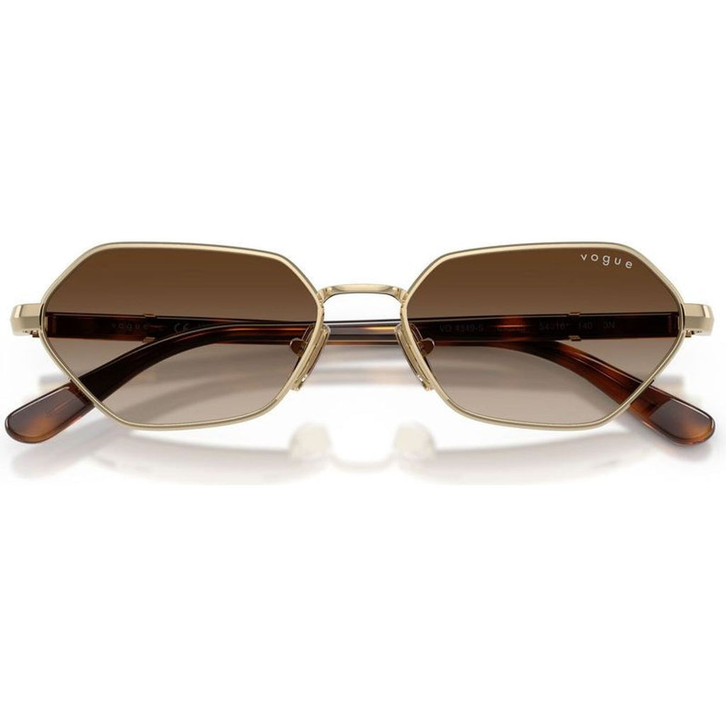 VO4349S, Pale Gold/Brown Gradient Lenses