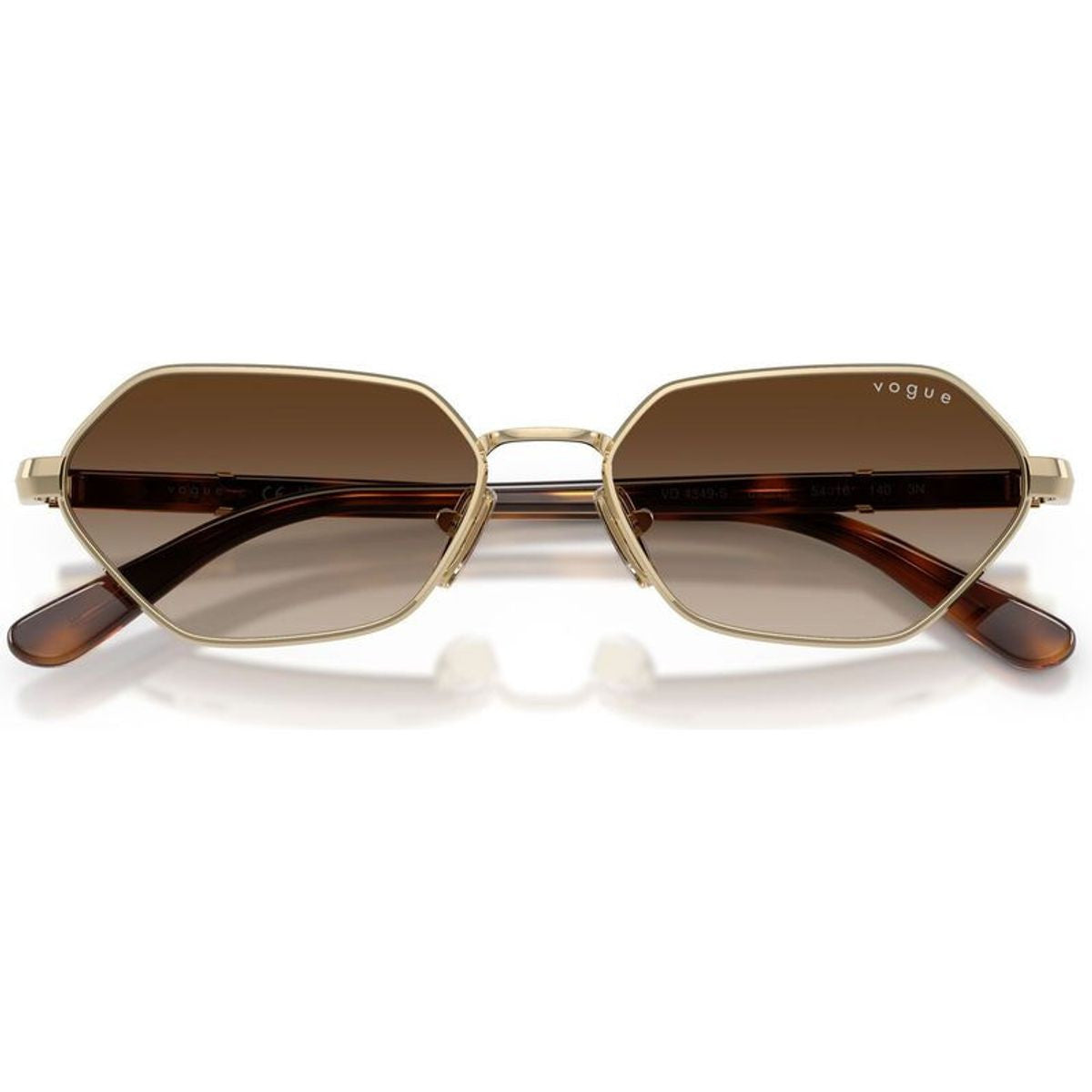 VO4349S, Pale Gold/Brown Gradient Lenses