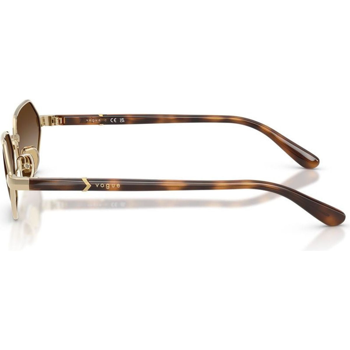 VO4349S, Pale Gold/Brown Gradient Lenses
