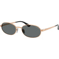 VO4353S, Rose Gold/Dark Grey Polarised Lenses