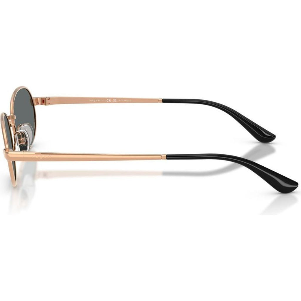 VO4353S, Rose Gold/Dark Grey Polarised Lenses