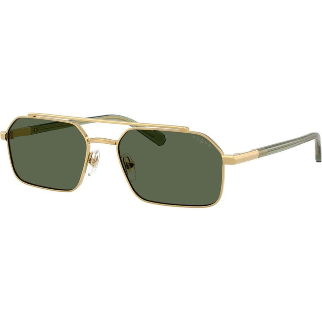 VO4356S, Gold/Dark Green Lenses