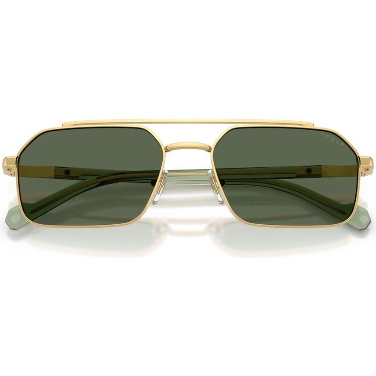 VO4356S, Gold/Dark Green Lenses