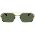 VO4356S, Gold/Dark Green Lenses