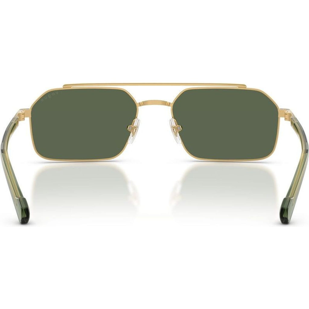 VO4356S, Gold/Dark Green Lenses