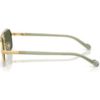 VO4356S, Gold/Dark Green Lenses