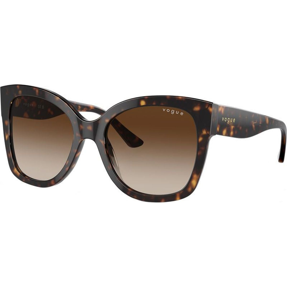 VO5338S, Dark Havana/Brown Gradient Lenses