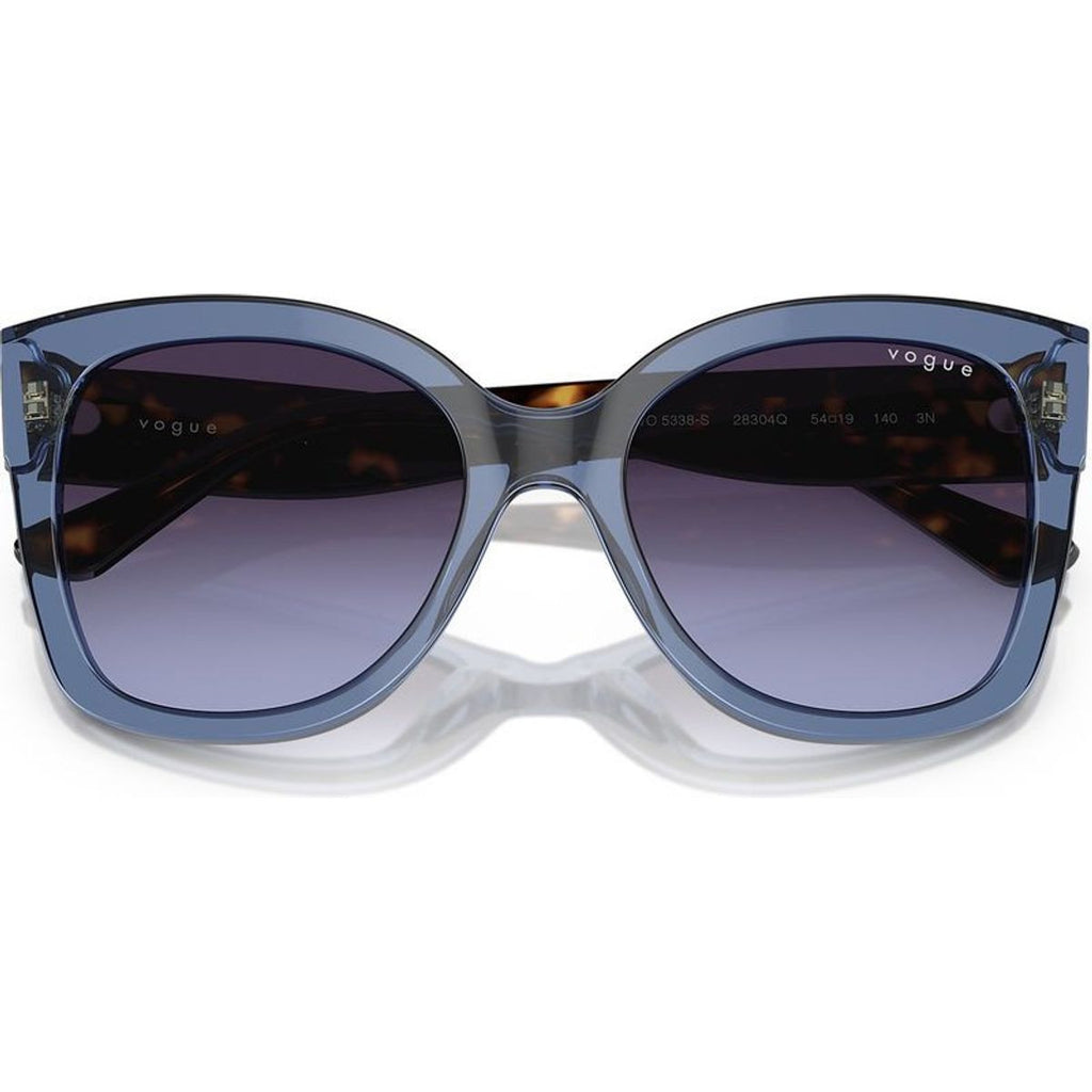 VO5338S, Transparent Blue/Violet Grey Gradient Lenses