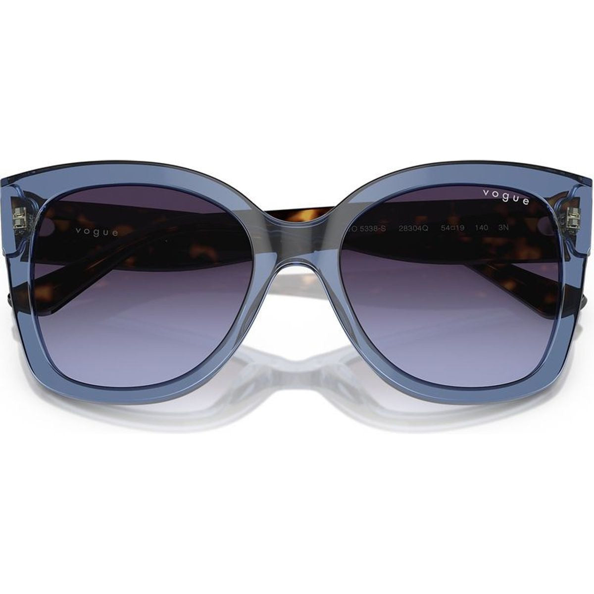 VO5338S, Transparent Blue/Violet Grey Gradient Lenses