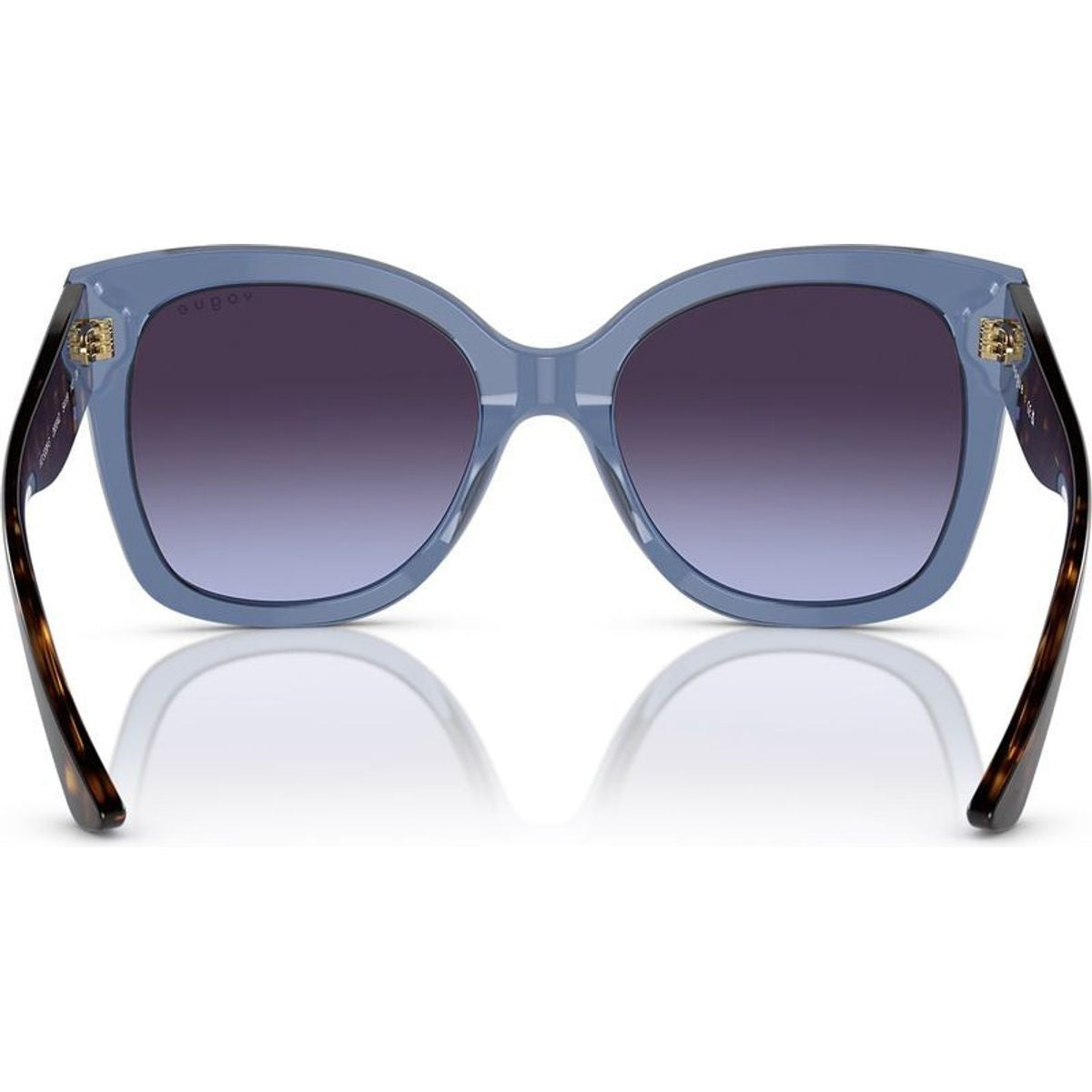 VO5338S, Transparent Blue/Violet Grey Gradient Lenses