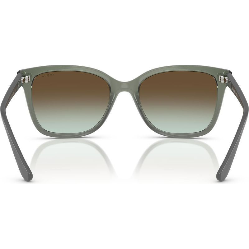 VO5426S, Transparent Mallard Green/Green Brown Gradient Lenses