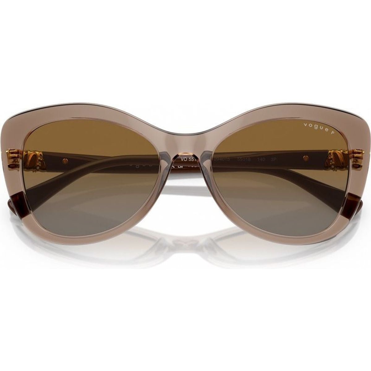 VO5515SB, Transparent Brown/Brown Gradient Polarised Lenses
