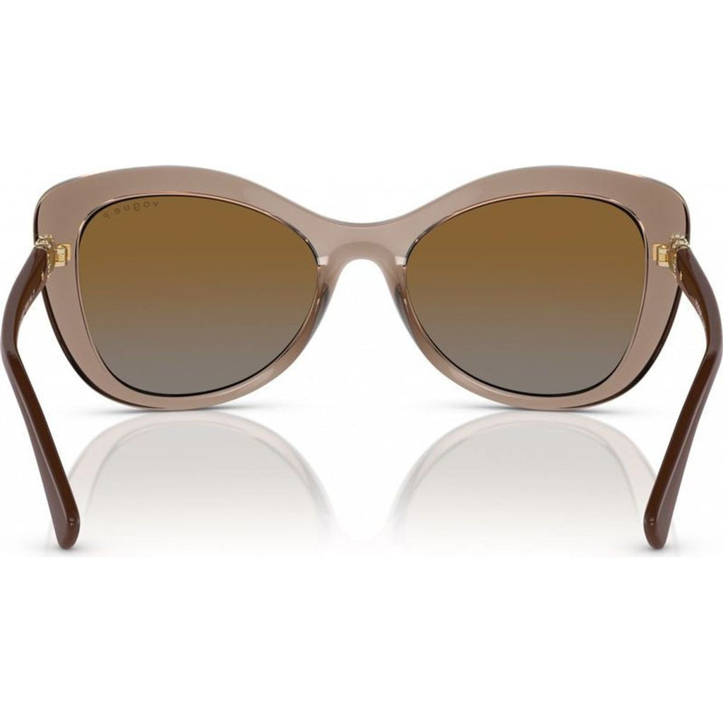 VO5515SB, Transparent Brown/Brown Gradient Polarised Lenses