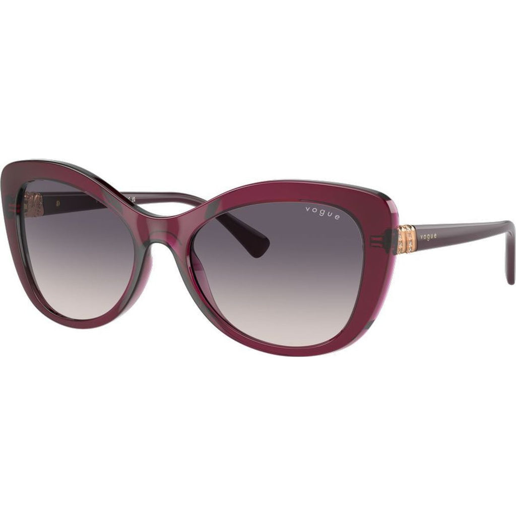 VO5515SB, Transparent Cherry/Dark Grey Pink Gradient Lenses