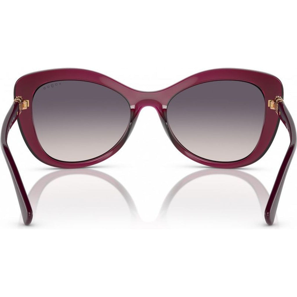 VO5515SB, Transparent Cherry/Dark Grey Pink Gradient Lenses