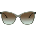 VO5520S, Transparent Mallard Green/Dark Brown Green Gradient Lenses