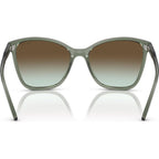 VO5520S, Transparent Mallard Green/Dark Brown Green Gradient Lenses