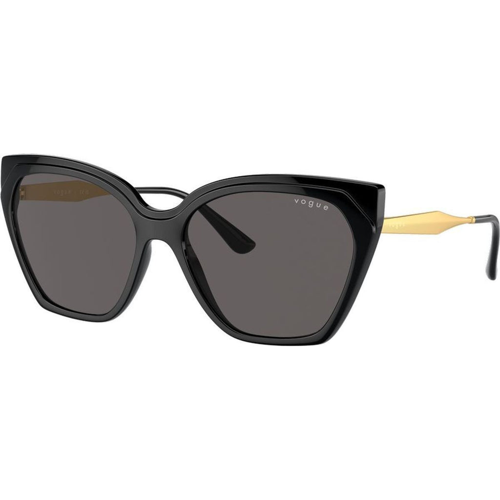 VO5521S, Black/Black Smoke Lenses