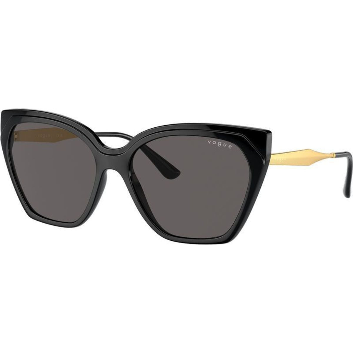 VO5521S, Black/Black Smoke Lenses