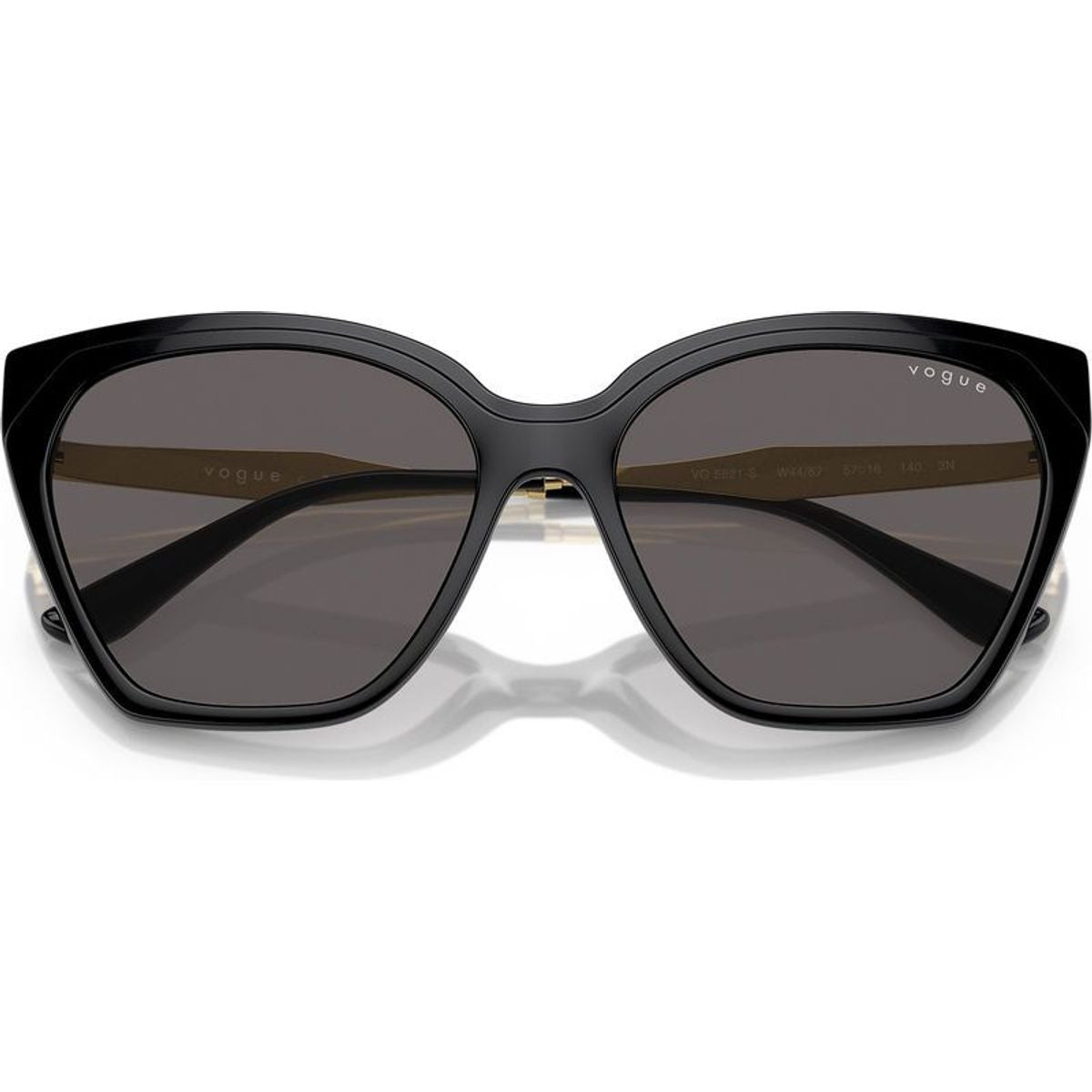 VO5521S, Black/Black Smoke Lenses