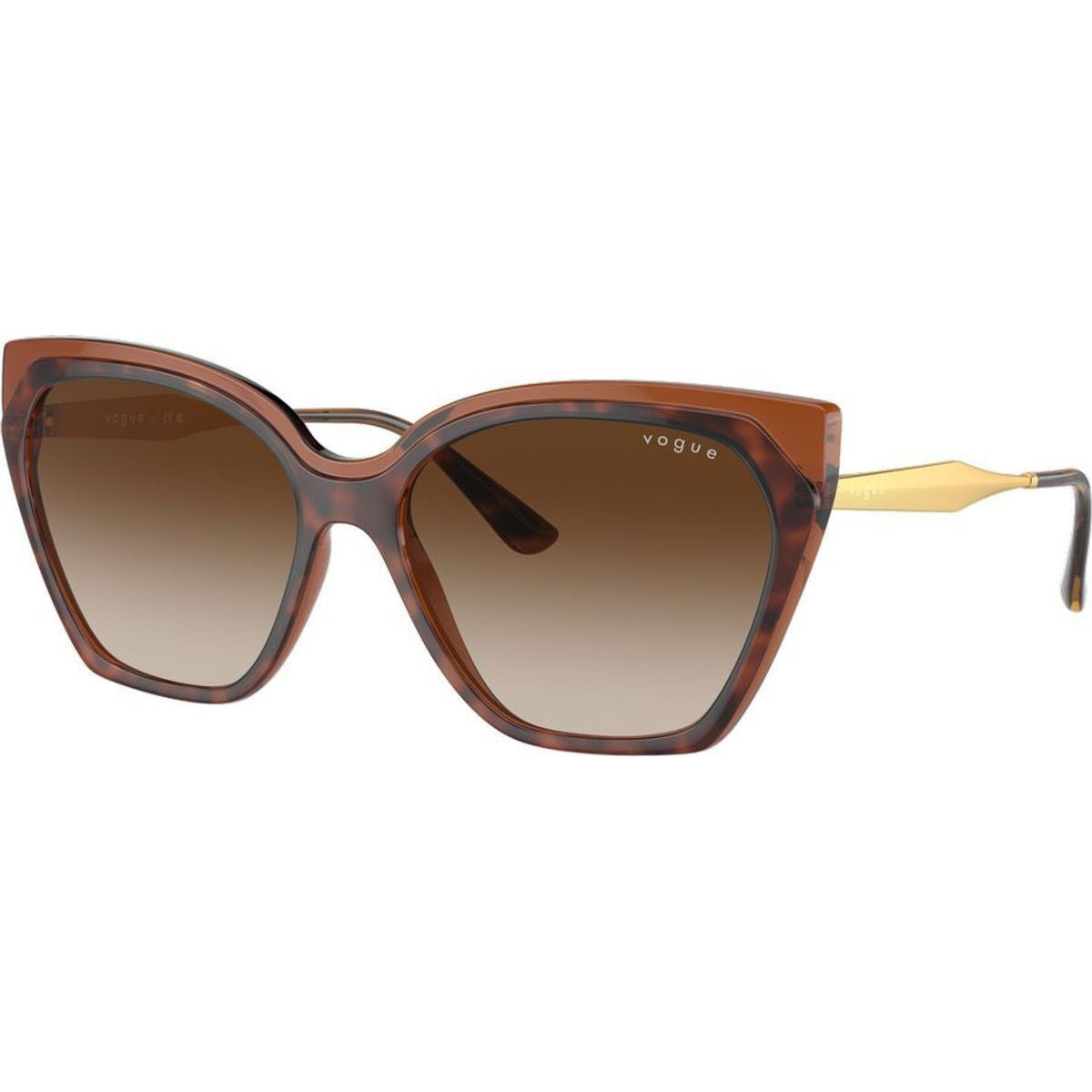 VO5521S, Top Dark Havana and Light Brown/Brown Gradient Lenses