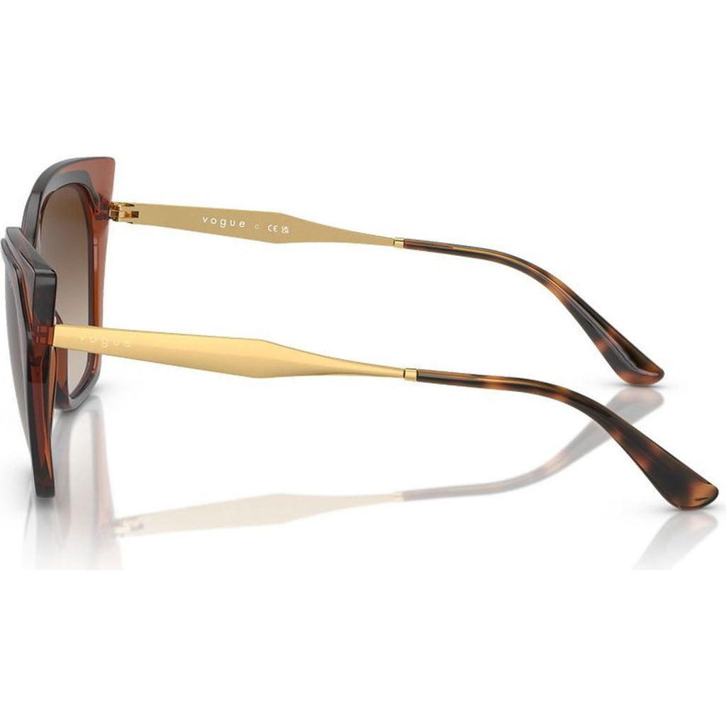 VO5521S, Top Dark Havana and Light Brown/Brown Gradient Lenses