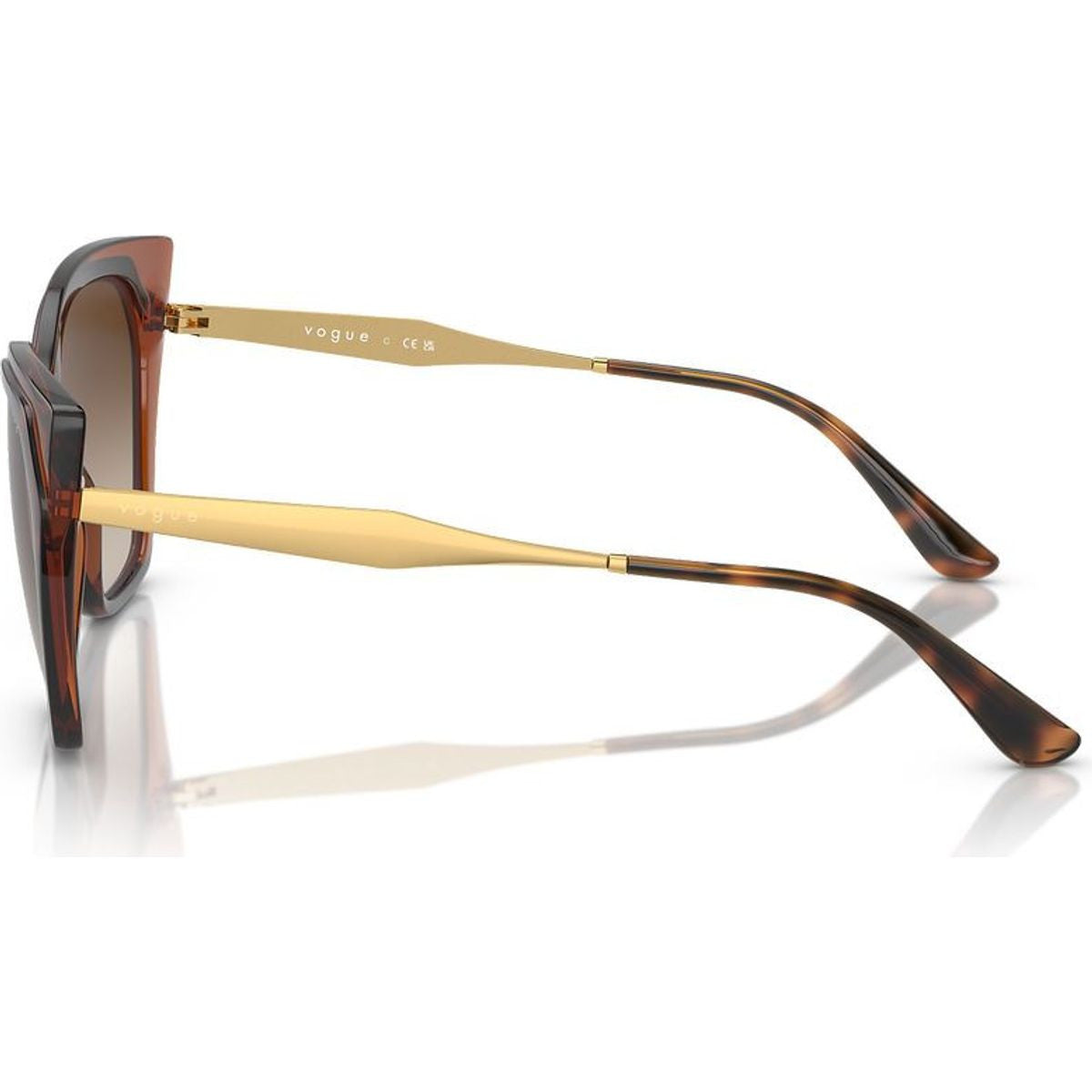 VO5521S, Top Dark Havana and Light Brown/Brown Gradient Lenses