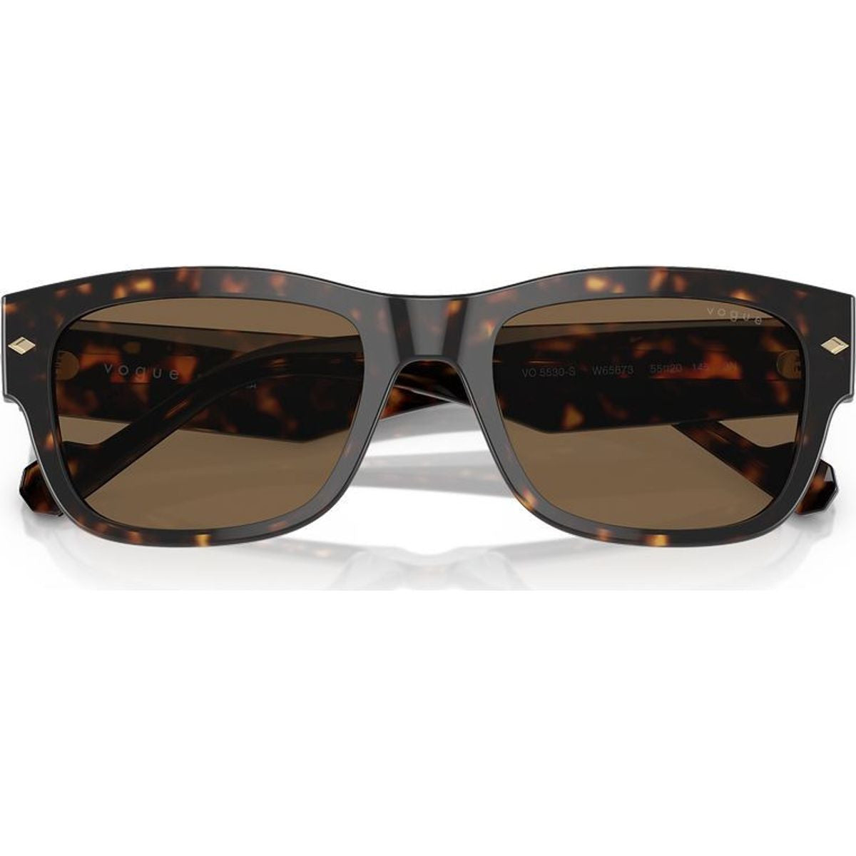 VO5530S, Dark Havana/Brown Lenses