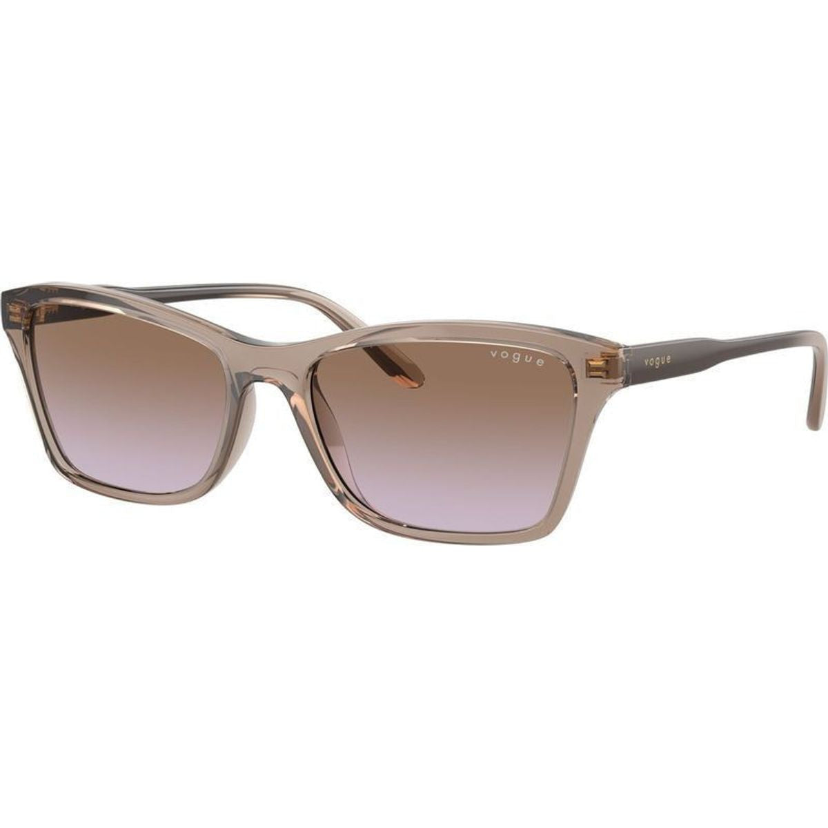 VO5551S, Transparent Brown/Brown Violet Gradient Lenses