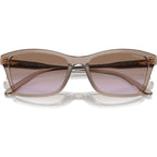 VO5551S, Transparent Brown/Brown Violet Gradient Lenses