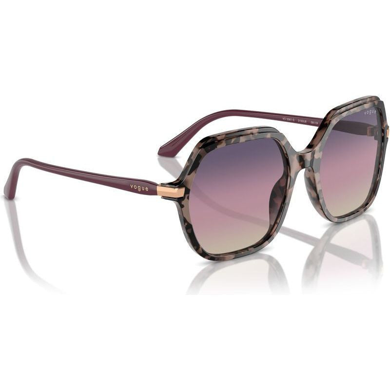 VO5561S, Pink Tortoise/Blue Violet Brown Gradient Lenses