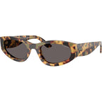 VO5585S, Yellow Tortoise/Black Smoke Lenses