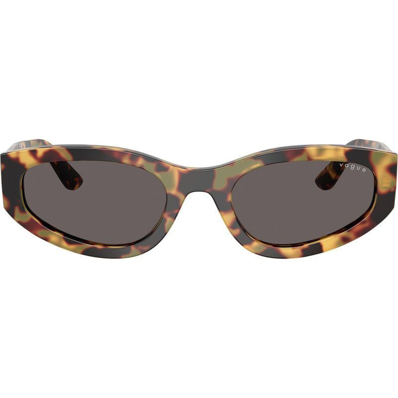 VO5585S, Yellow Tortoise/Black Smoke Lenses