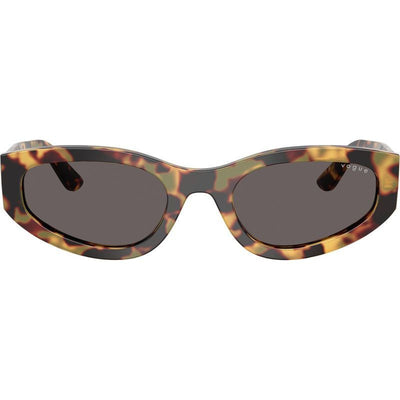 VO5585S, Yellow Tortoise/Black Smoke Lenses