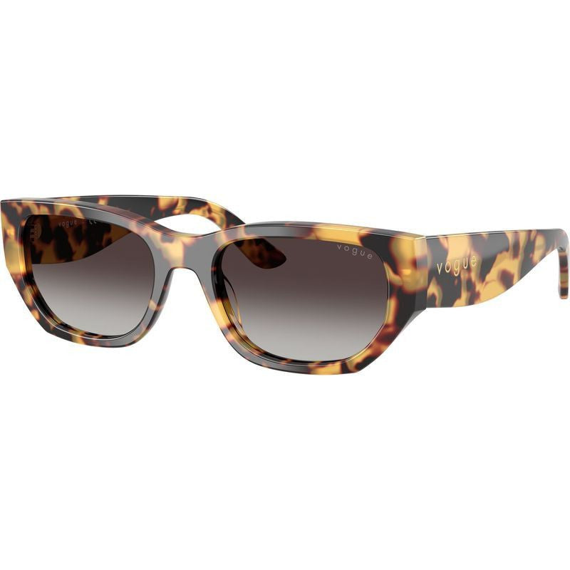 VO5586S, Yellow Tortoise/Grey Gradient Lenses