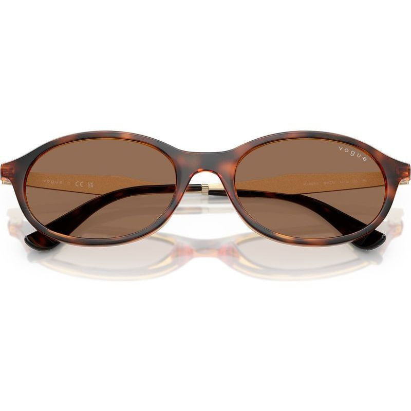 VO5625S, Dark Havana/Dark Brown Lenses