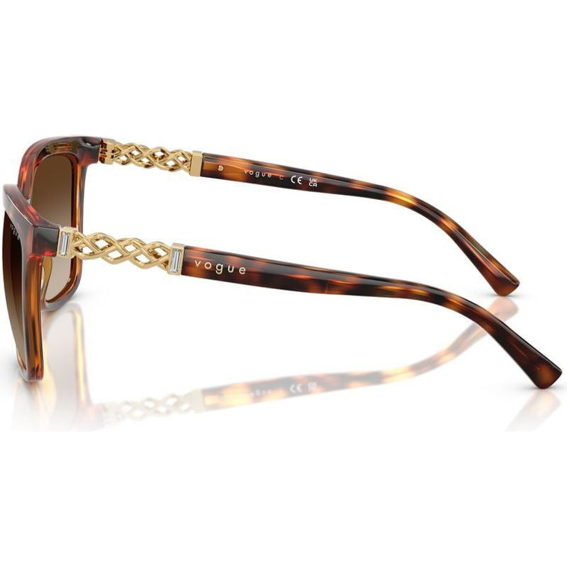 VO5633SB, Dark Havana/Brown Gradient Lenses
